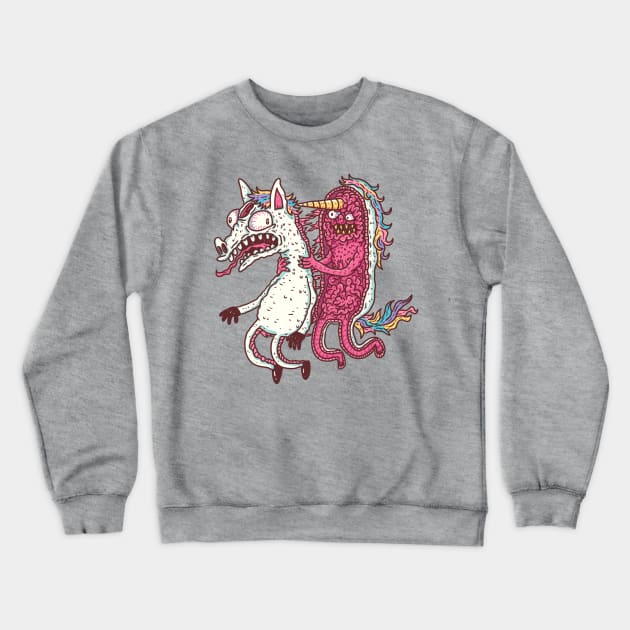 unicorn Crewneck Sweatshirt by hex